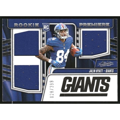 2023 Absolute Rookie Premiere Materials #23 Jalin Hyatt