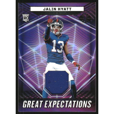 2023 Panini Illusions Great Expectations Materials #16 Jalin Hyatt