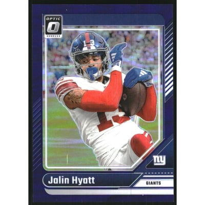 2024 Donruss Optic Purple #147 Jalin Hyatt
