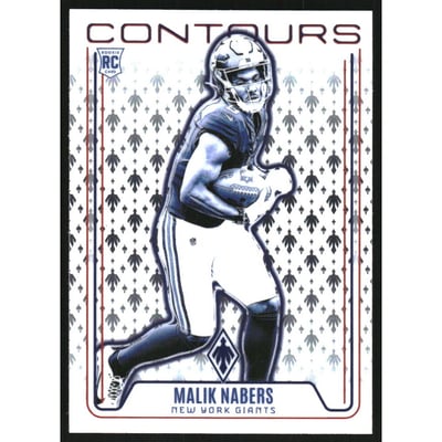 2024 Panini Phoenix Contours #16 Malik Nabers