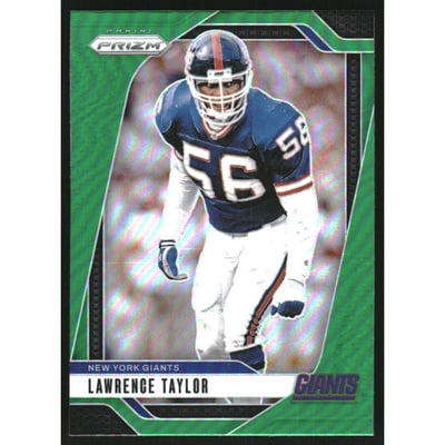2024 Panini Prizm Prizms Green #219 Lawrence Taylor