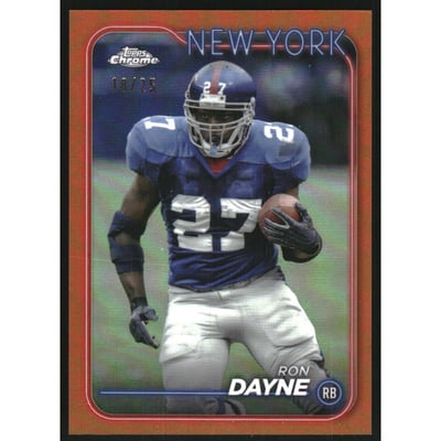 2024 Topps Chrome Orange Refractors #143 Ron Dayne