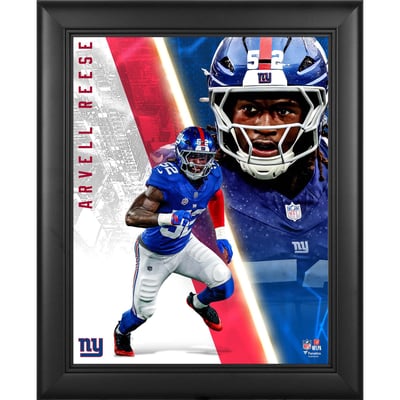Arvell Reese New York Giants Fanatics Authentic Framed 13" x 16" Radiance Collage