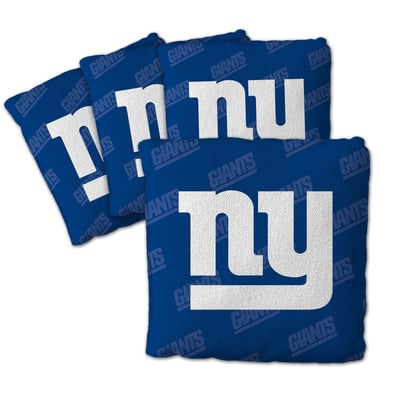 New York Giants Fanpoint Four-Piece Cornhole Bag Set