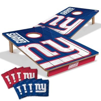 New York Giants IDNA 2' x 3' Cornhole Game with Bags