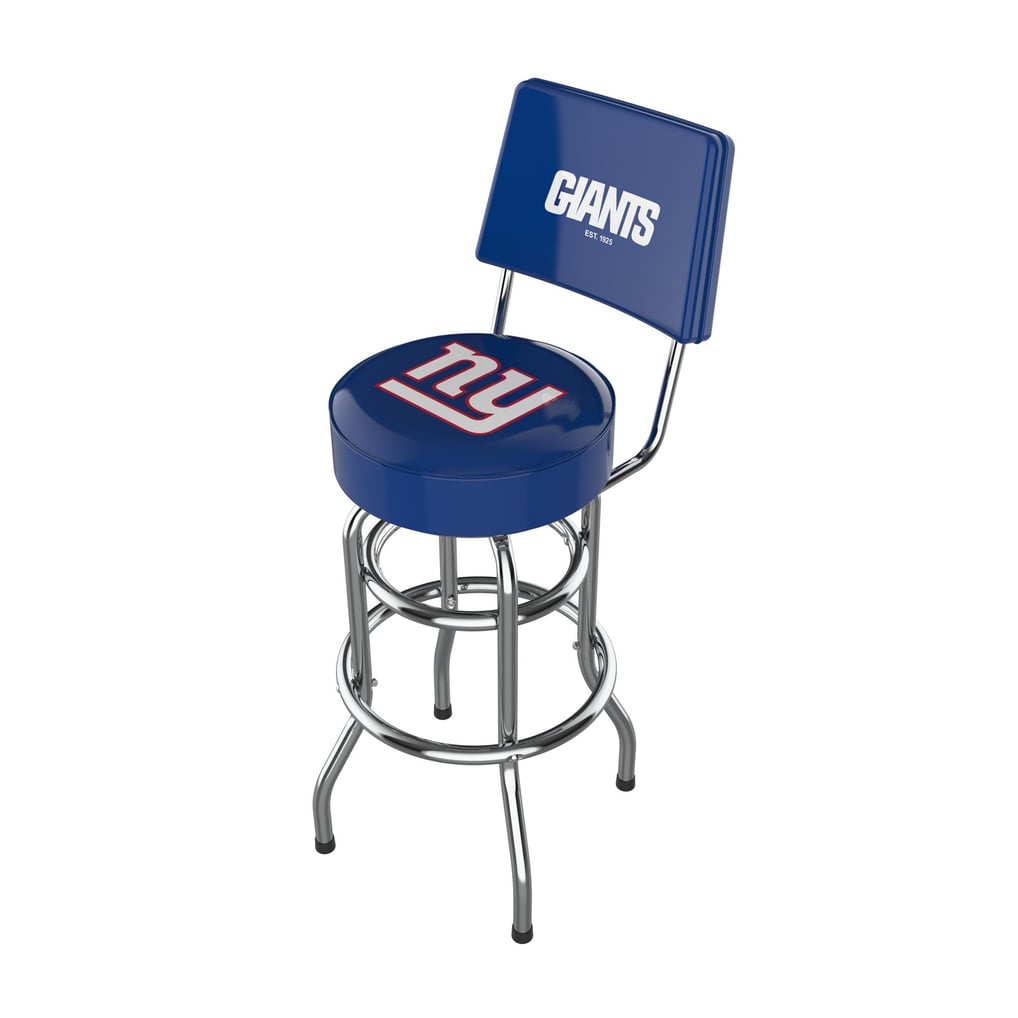 New York Giants Imperial Chrome Bar Stool - Blue