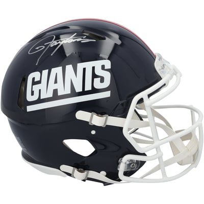 Lawrence Taylor New York Giants Autographed Fanatics Authentic Riddell 1981-1999 Throwback Speed Authentic Helmet 