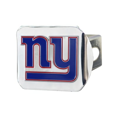 New York Giants Logo Brands Chrome Hitch Cover