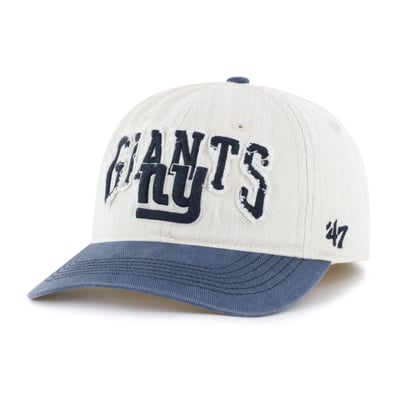 New York Giants '47 Throwback Groton Franchise Fitted Hat - Natural