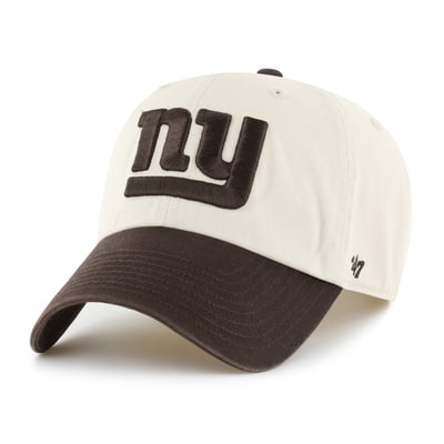 New York Giants '47 Clean Up Adjustable Hat - Natural/Brown
