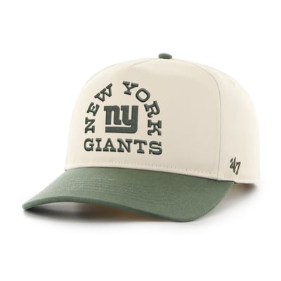 New York Giants '47 Ranchero Hitch Adjustable Hat - Natural/Olive