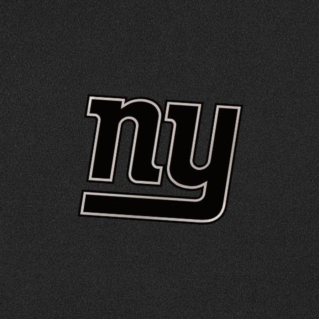  New York Giants Antigua Content Quarter-Zip Pullover Top - Black
