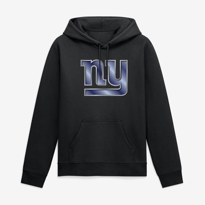 New York Giants Big & Tall Forged Mascot Hoodie - Black