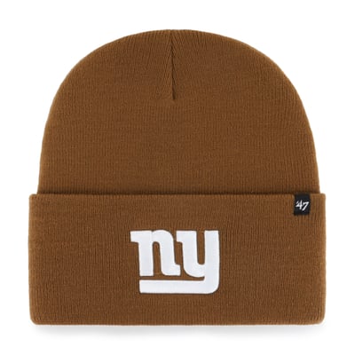 New York Giants Carhartt x '47 Cuffed Knit Hat - Brown