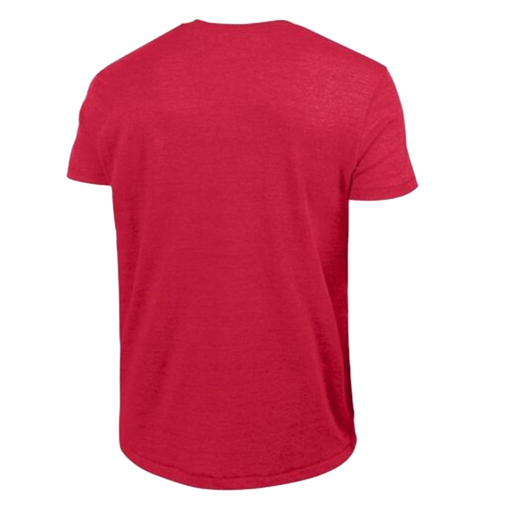 Men's Champion Red New York Giants Ultimate Tri-Blend T-Shirt