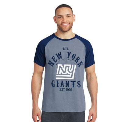 New York Giants Darius Rucker Collection by Fanatics Raglan T-Shirt - Navy