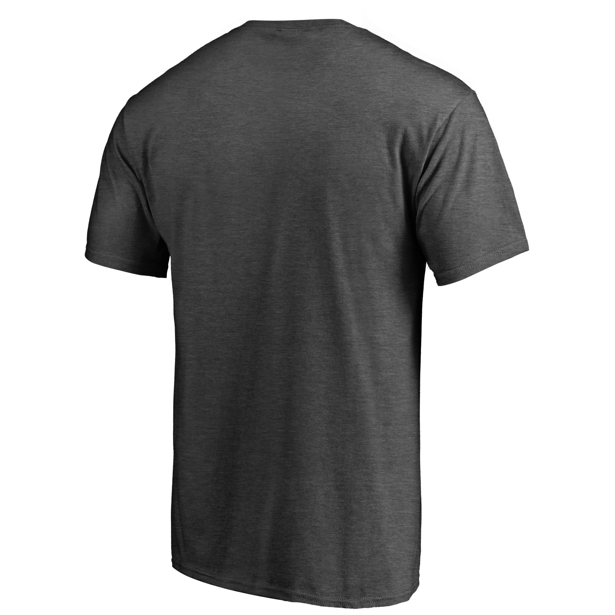 Men's Fanatics Heather Charcoal New York Giants Victory Arch T-Shirt