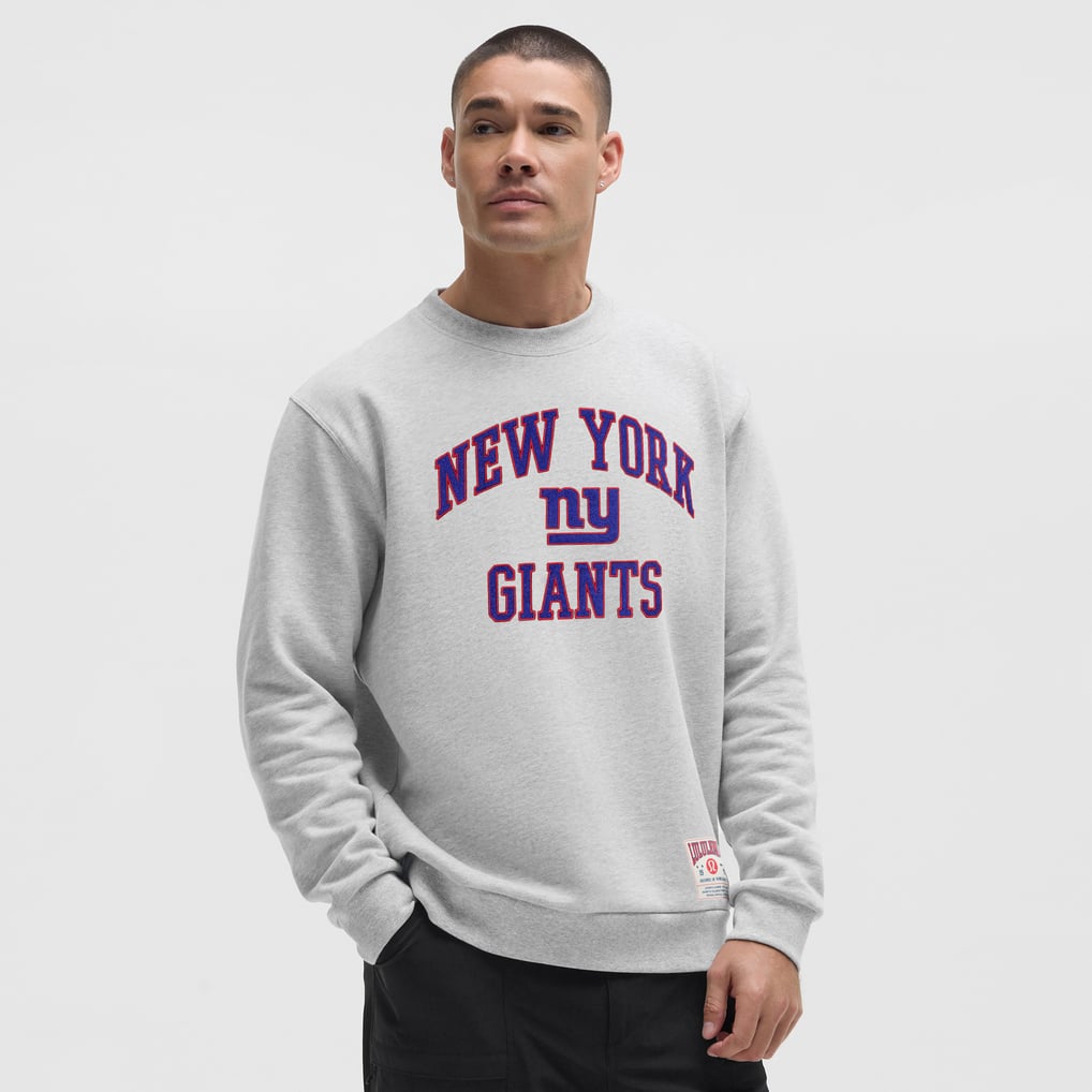 New York Giants lululemon Steady State Sweatshirt - Heathered Silver Drop