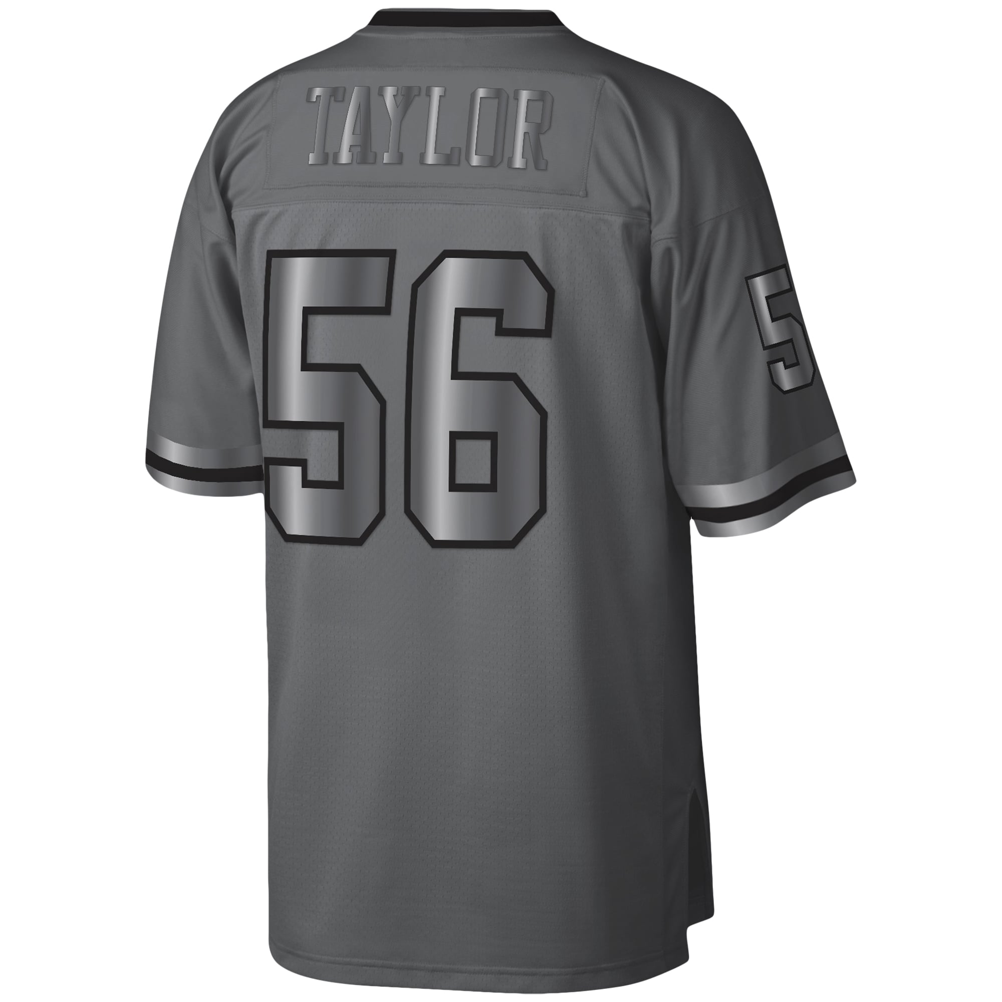 Men's Mitchell & Ness Lawrence Taylor Charcoal New York Giants