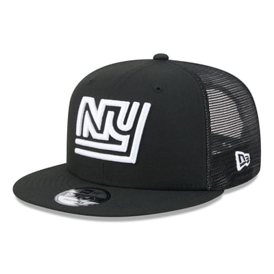 New York Giants New Era 9FIFTY Snapback Trucker Hat - Black/White