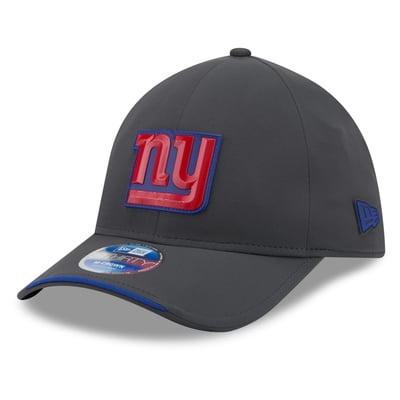 New York Giants New Era 2026 Sideline Cold Weather  39THIRTY M-Crown Stretch Hat - Charcoal