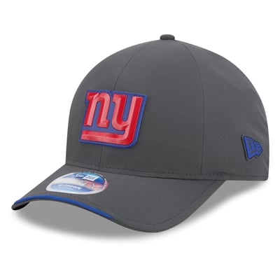 New York Giants New Era 2026 Sideline Cold Weather  9FORTY M-Crown Adjustable Hat - Charcoal