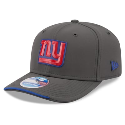 New York Giants New Era 2026 Sideline Cold Weather  9SEVENTY Adjustable Hat - Charcoal