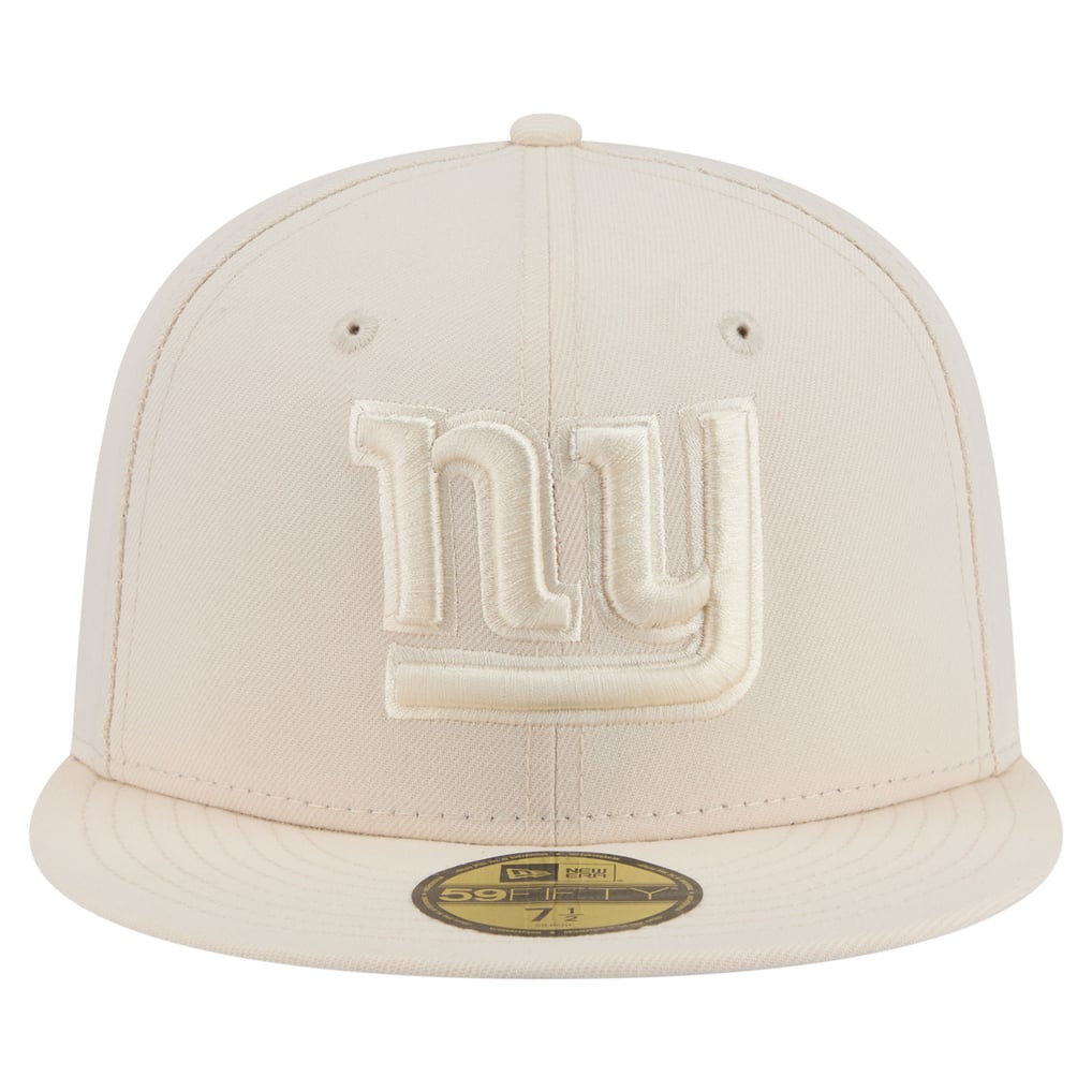 New York Giants New Era Cream Color Pack 59FIFTY Fitted Hat