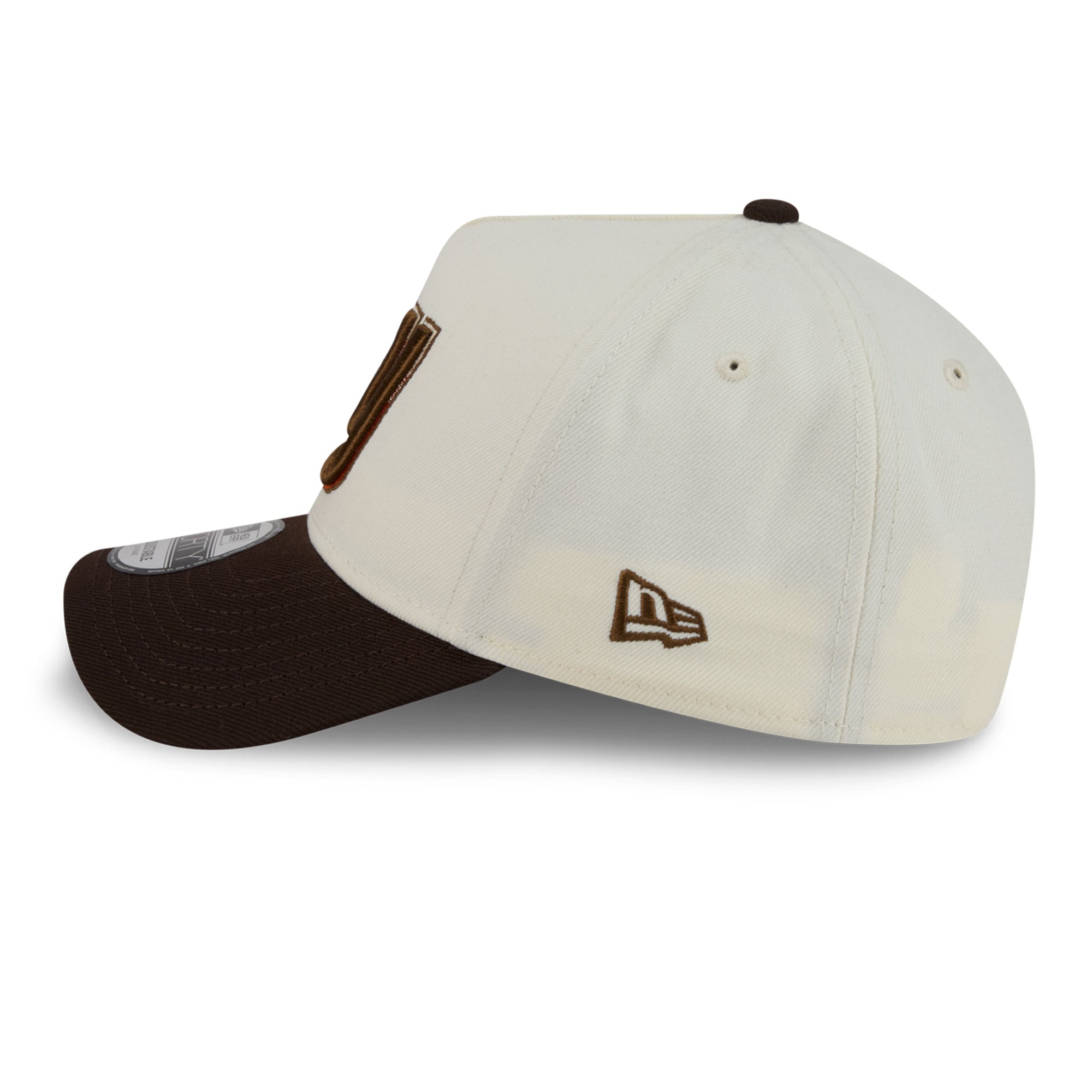 Men's New Era Cream/Brown New York Giants Pumpkin Spice A-Frame