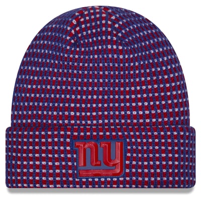 New York Giants New Era 2026 Sideline Cold Weather  Cuffed Knit Hat - Royal