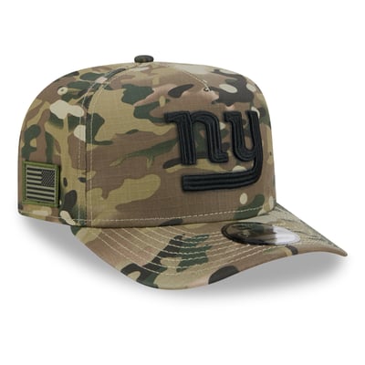 New York Giants New Era x BJ Betts 2026 Salute To Service 9FIFTY A-Frame Snapback Hat - Camo
