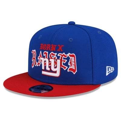 New York Giants New Era x Born x Raised 9FIFTY Snapback Hat - Royal/Red
