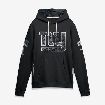  New York Giants Nike 2026 Salute to Service Sideline Dri-FIT Pullover Hoodie - Black