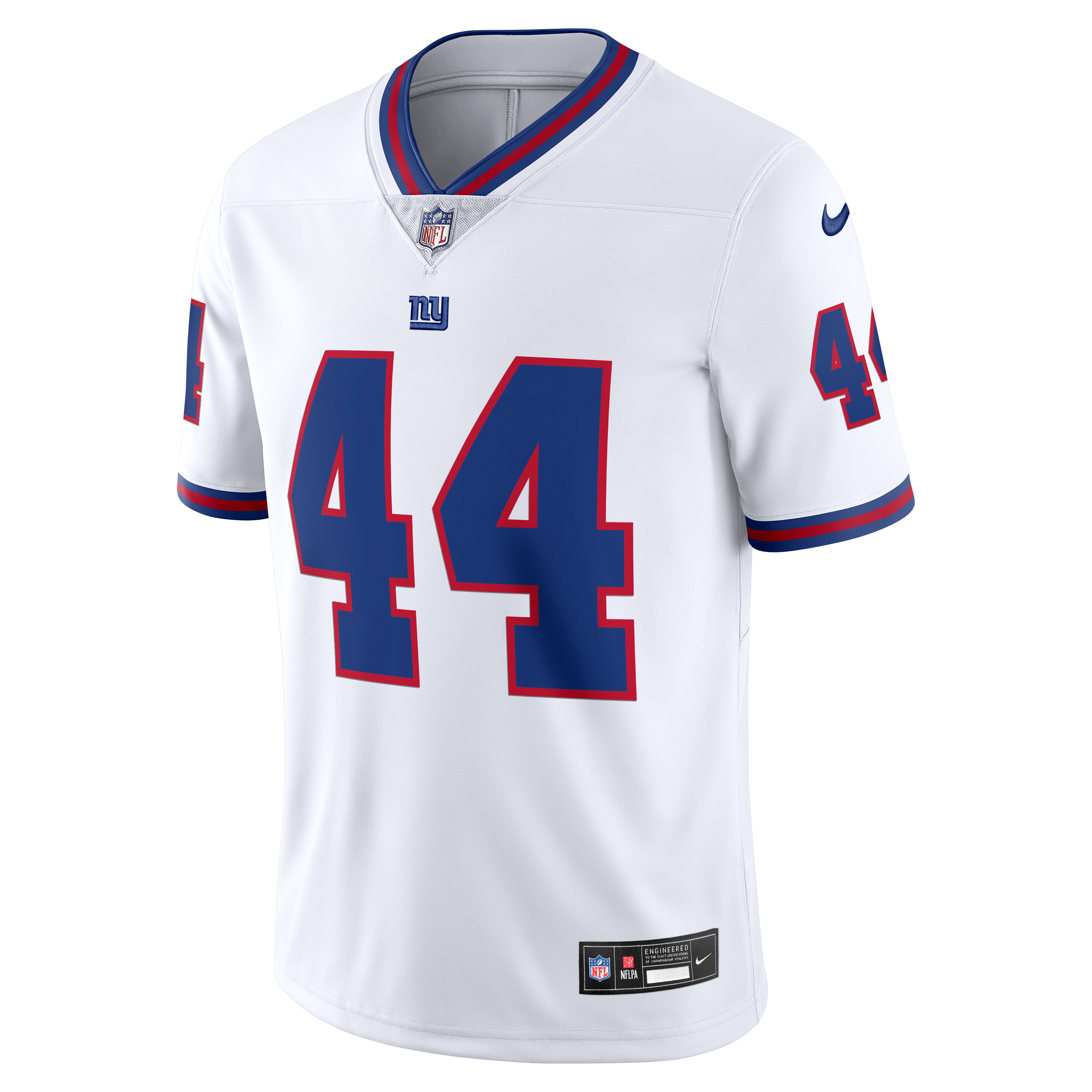 Cam Skattebo New York Giants Vintage White Vapor Untouchable Stitched Limited Jersey White