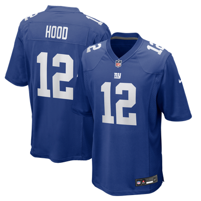 Colton Hood New York Giants Nike Team Game Jersey - Royal