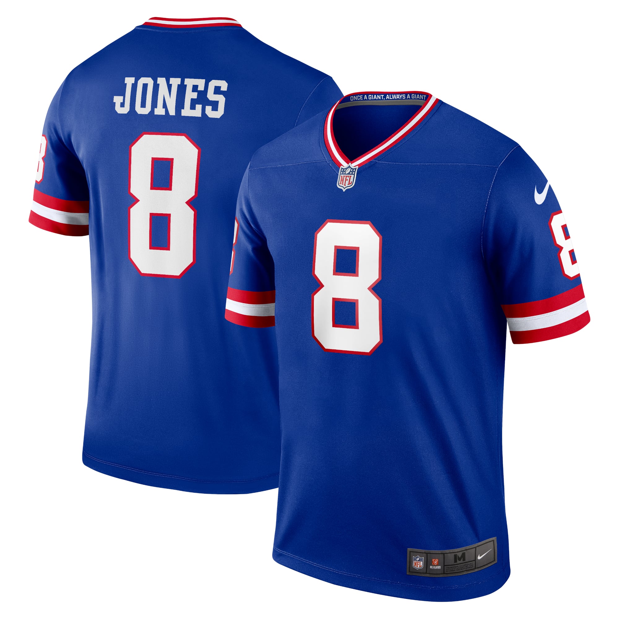 Men's Nike Daniel Jones Blue New York Giants Legend Player