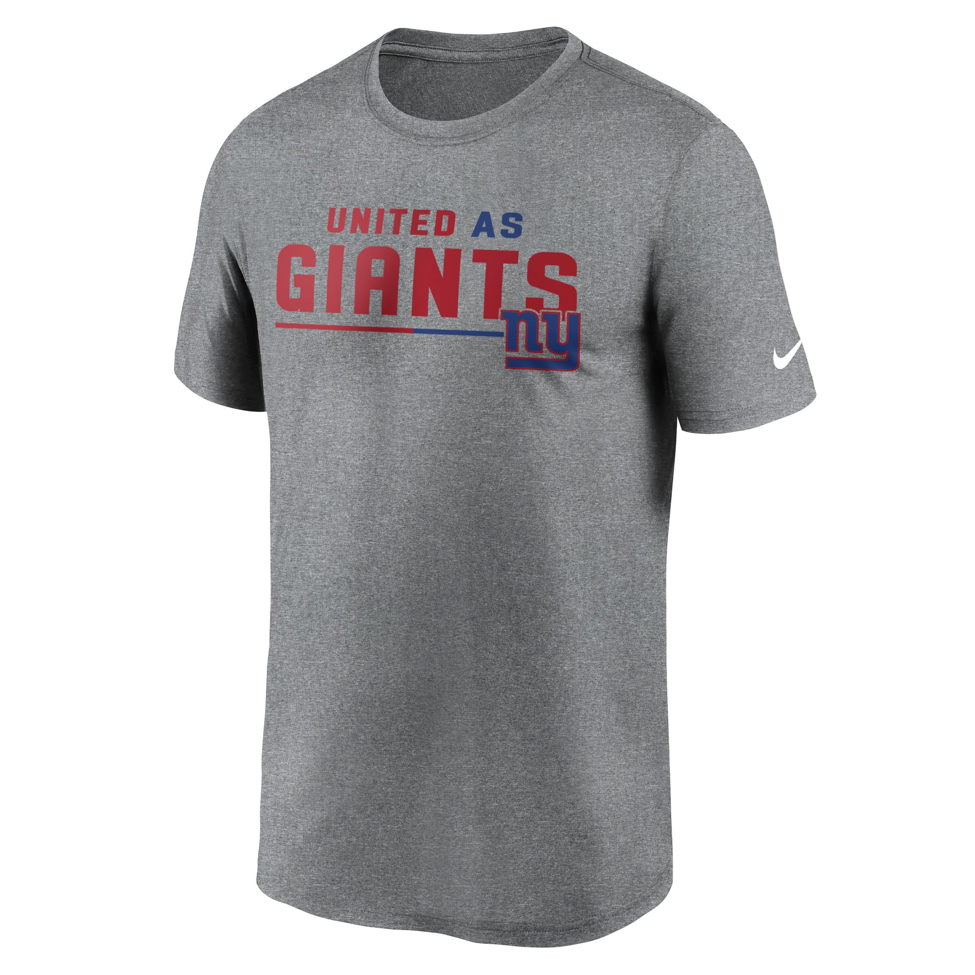 Men's Nike Heather Gray New York Giants Legend Team Shoutout