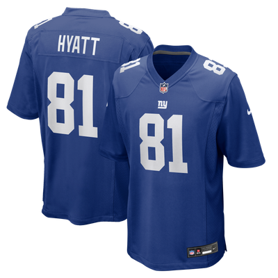 Jalin Hyatt New York Giants Nike Team Game Jersey - Royal