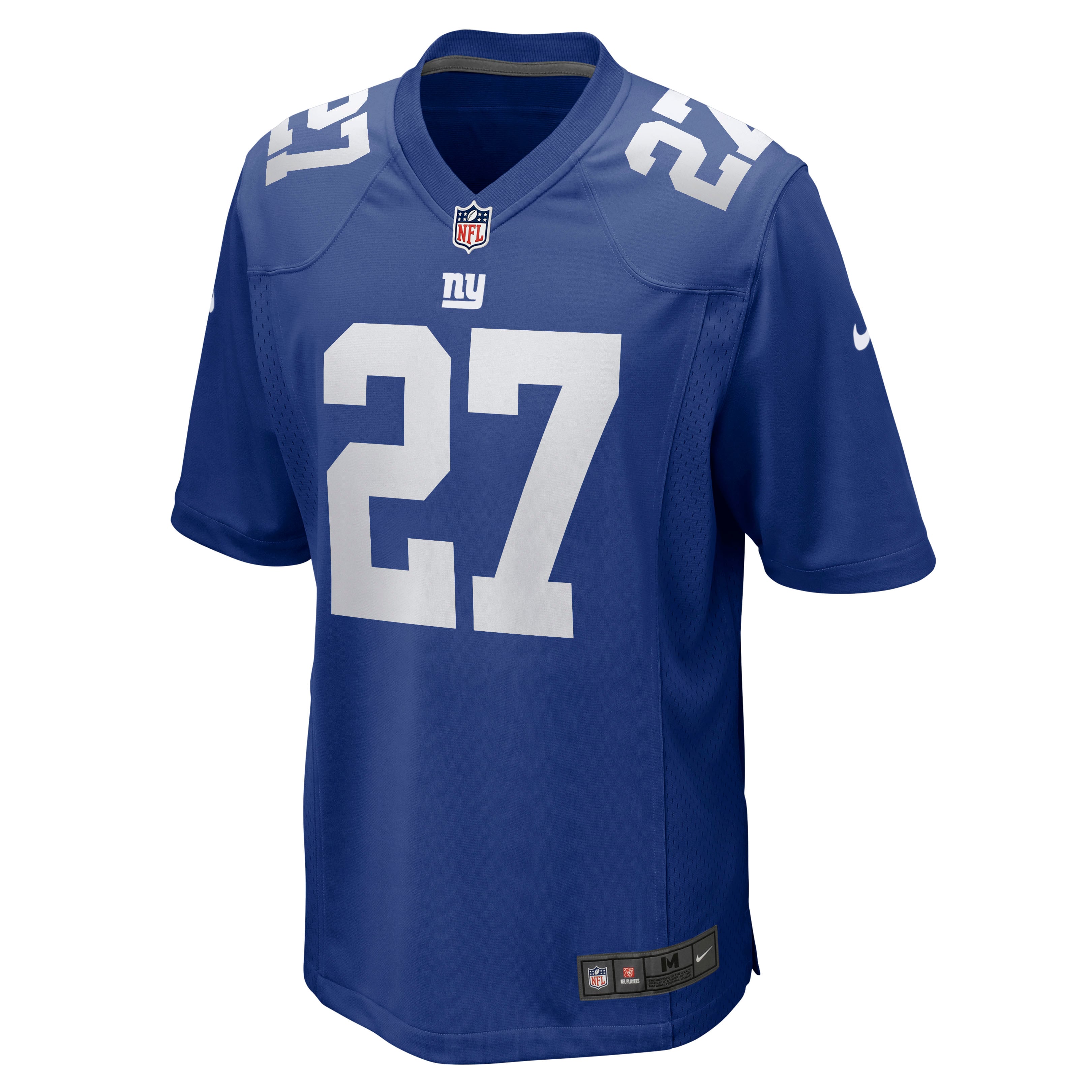 Men's Nike Josh Jackson Royal New York Giants Game Jersey
