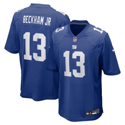 Odell Beckham Jr. New York Giants Nike Team Game Jersey - Royal