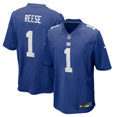Arvell Reese New York Giants Nike Team Game Jersey - Royal