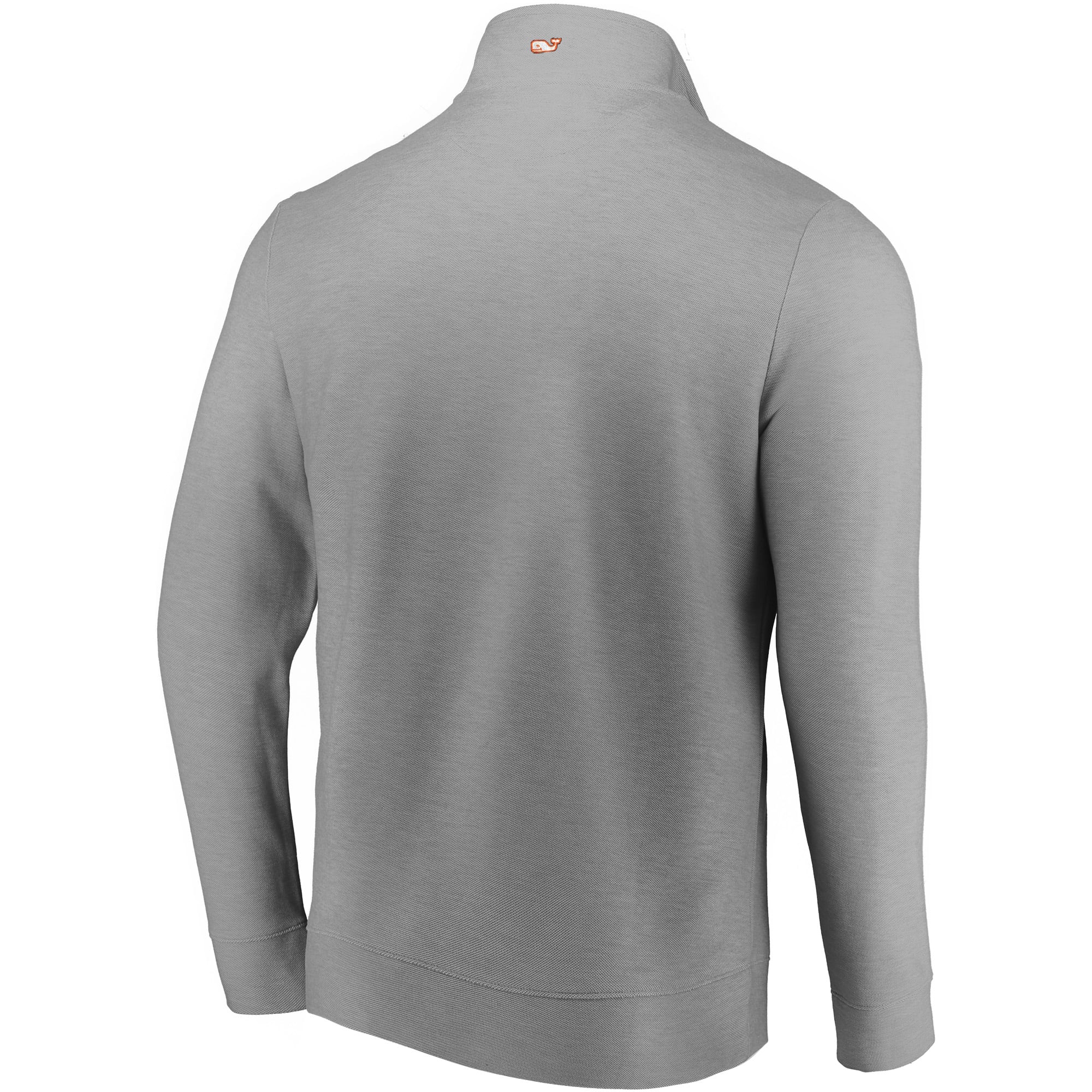 Men's Vineyard Vines Gray New York Giants Saltwater Quarter-Zip Jacket