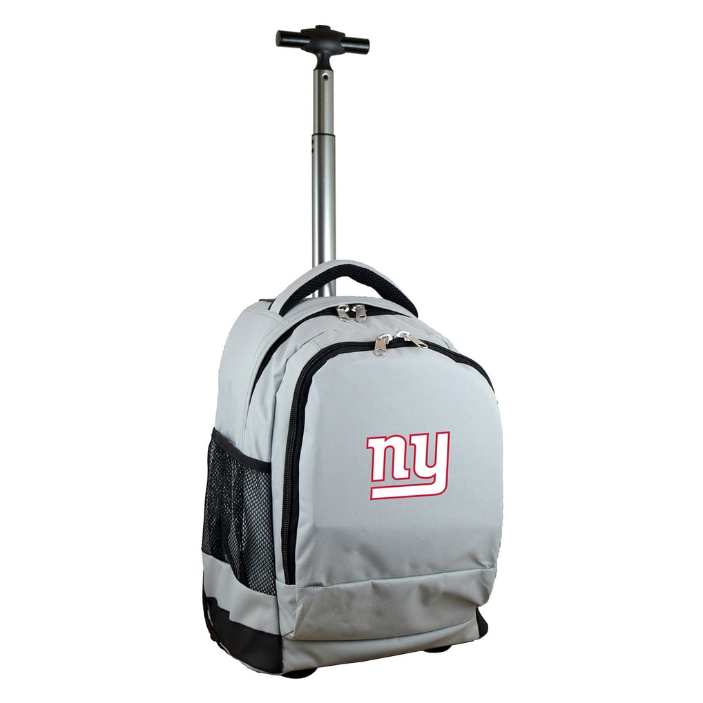 New York Giants MOJO 19'' Premium Wheeled Backpack - Gray