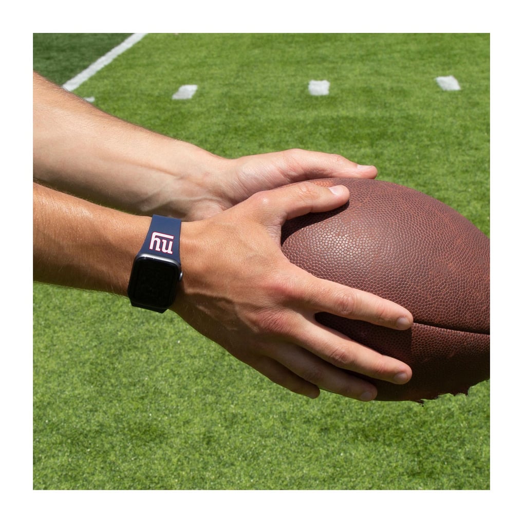 NEW Football Apple Watch Band Amazon.com: CA0003 American Football Leather & Silicone  main image 2