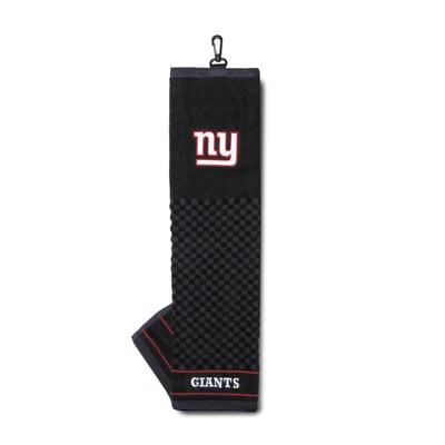 New York Giants 16" X 22" Tri-Fold Embroidered Scrubber Golf Towel