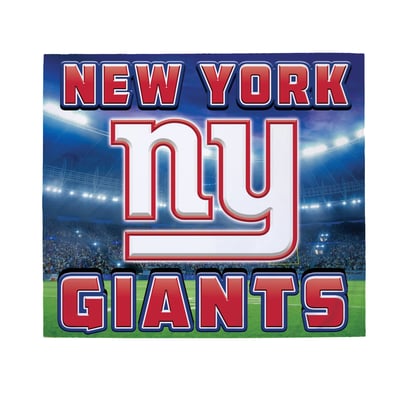 New York Giants 6' x 8' Single Car Garage Door Cover