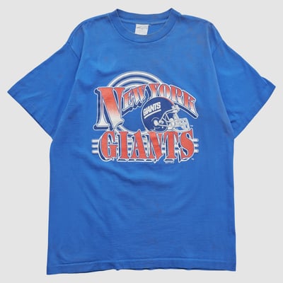 New York Giants 90s T-shirt - Blue - M by Fanatics Real Vintage