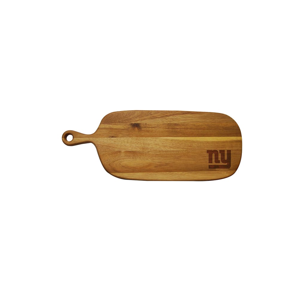 New York Giants Acacia Paddle Serving Board
