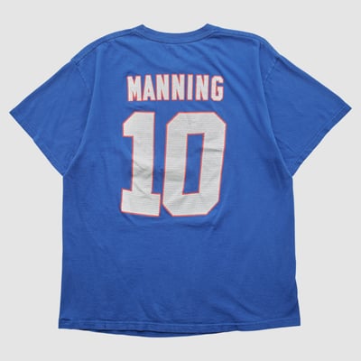 New York Giants NFL 2010s T-shirt - Blue - L by Fanatics Real Vintage