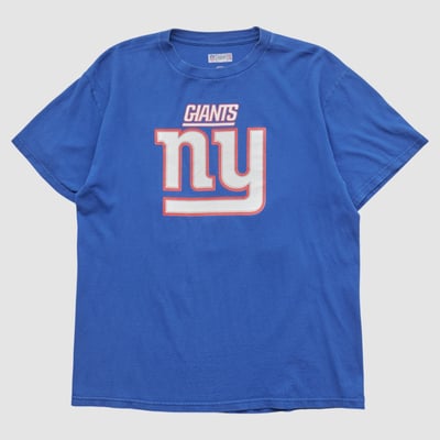 New York Giants NFL 2010s T-shirt - Blue - M by Fanatics Real Vintage